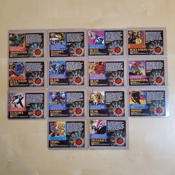 Marvel Universe Series 5 (1994) BASE Trading Cards  - Abomination to Mystique - Picture 3 of 15